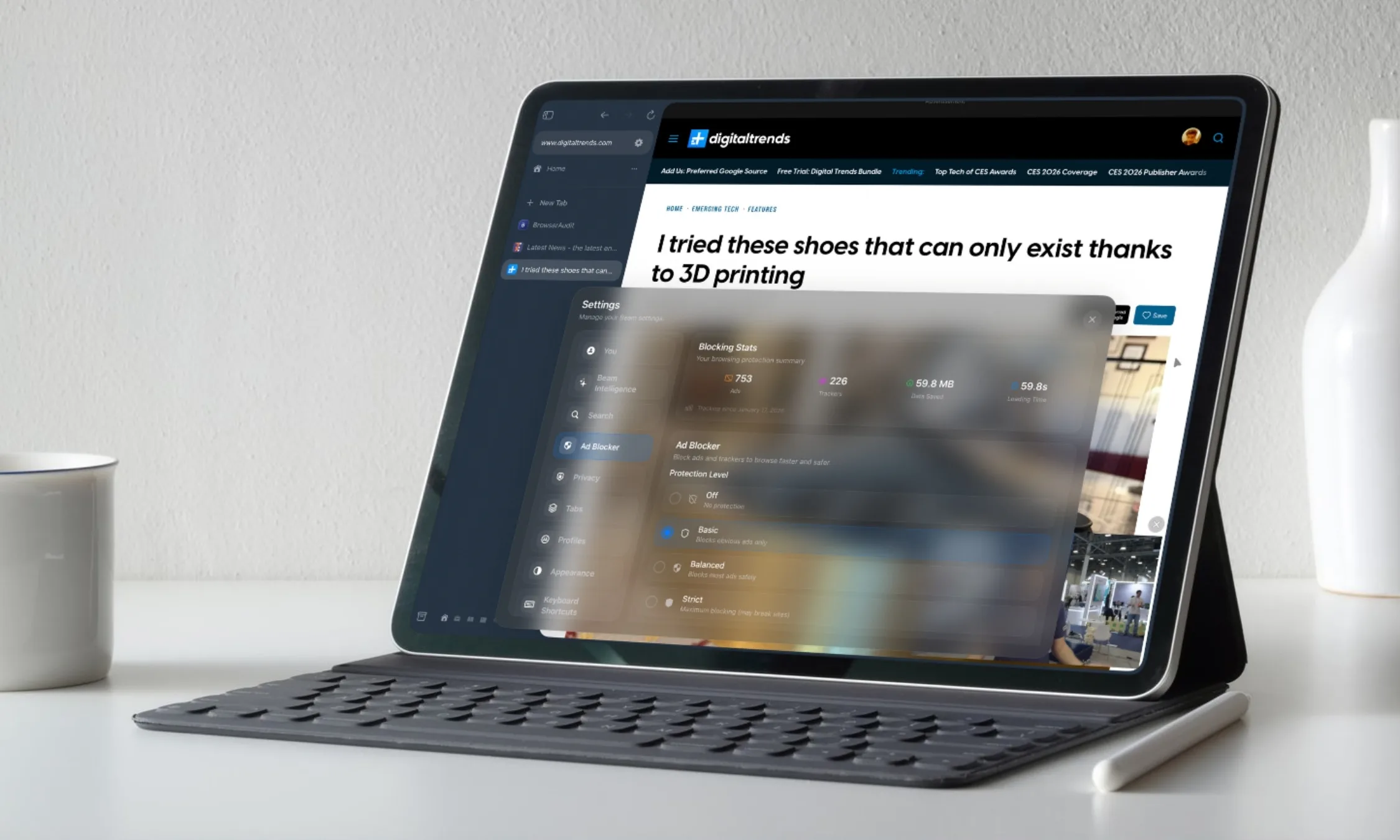 J'ai découvert un navigateur iPad qui offre enfin une expérience semblable à celle d'un ordinateur sur la tablette d'Apple 4 Navigateurs Beam pour iPad.
