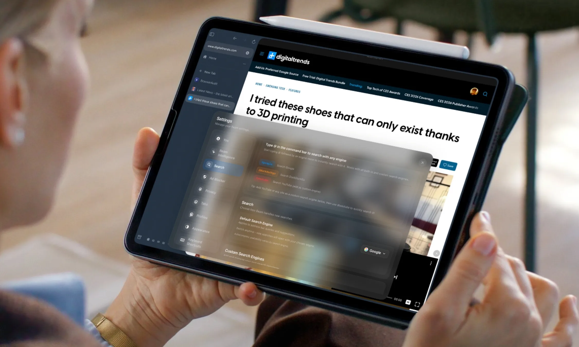 J'ai découvert un navigateur iPad qui offre enfin une expérience semblable à celle d'un ordinateur sur la tablette d'Apple 6 Navigateurs Beam pour iPad.
