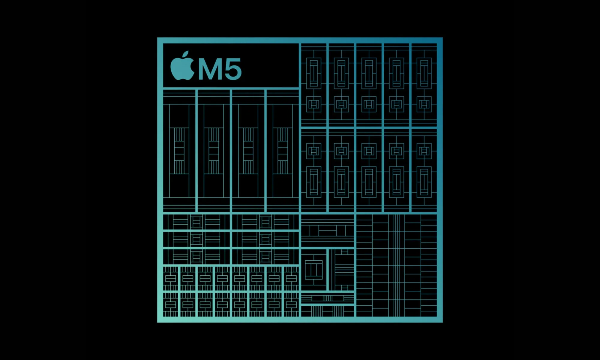 Des modèles de MacBook Pro avec des puces M5 encore plus puissantes pourraient bientôt arriver 2 Mascotte de la puce Apple M5 lancée avec le nouveau MacBook Pro.