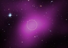 Hubble dévoile Cloud-9, cet objet céleste qui défie toutes les attentes 68 Cloud–9, un nuage de gaz sans étoiles situé à environ 14 millions d'années-lumière de la Terre. Les données radio du VLA révèlent la présence du nuage, tandis que les observations du télescope spatial Hubble excluent la présence d'étoiles à l'intérieur, indiquant une structure dominée par la matière noire. Crédits : NASA/ESA/Hubble, VLA.