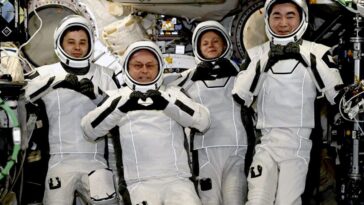 ISS, retour anticipé des astronautes : date confirmée, changement de commandement aujourd'hui. "Incident médical, tout va bien à bord" 14 Les quatre astronautes de la Crew-11 SpaceX préparant leurs combinaisons spatiales pour le retour de la Station Spatiale Internationale / Crédit : Michael Fincke (NASA) sur LinkedIn