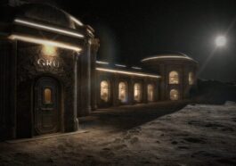 Hôtel sur la Lune. Crédit : GRU Space