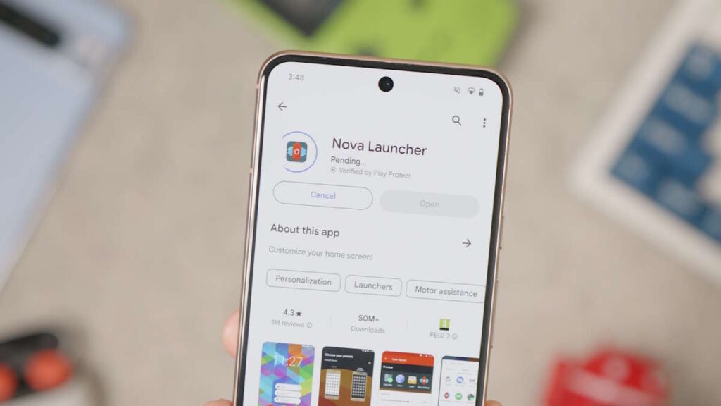 Nova Launcher fait son grand retour avec une surprise inattendue 2 Nova Launcher publicité Android