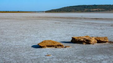 Qu'indique que le monde est en "faillite hydrique" : pourquoi l'eau devient un bien rare 2 Un lac asséché, symbole de la perte structurelle des ressources en eau et de la faillite hydrique mondiale décrite par les Nations Unies / Photo : iStock
