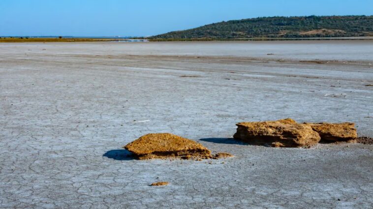 Qu'indique que le monde est en "faillite hydrique" : pourquoi l'eau devient un bien rare 1 Un lac asséché, symbole de la perte structurelle des ressources en eau et de la faillite hydrique mondiale décrite par les Nations Unies / Photo : iStock