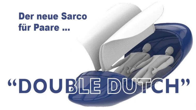 Sarco arrive pour les couples, la capsule du passage à l'acte : l'IA jouera un rôle clé 1 La capsule pour le suicide assisté Double Dutch, une Sarco pour les couples. Crédit : Exit International