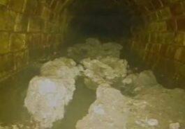 Le fatberg de 100 tonnes trouvé dans le quartier Whitechapel à Londres. Crédit : Thames Water