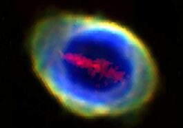 Une barre de fer mystérieuse au cœur de la Nébuleuse de l'Anneau : les captivantes hypothèses des scientifiques 80 La mystérieuse barre de fer (en rouge) découverte dans la Nebulosa Anello. Crédit : Roger Wesson et al/MNRAS