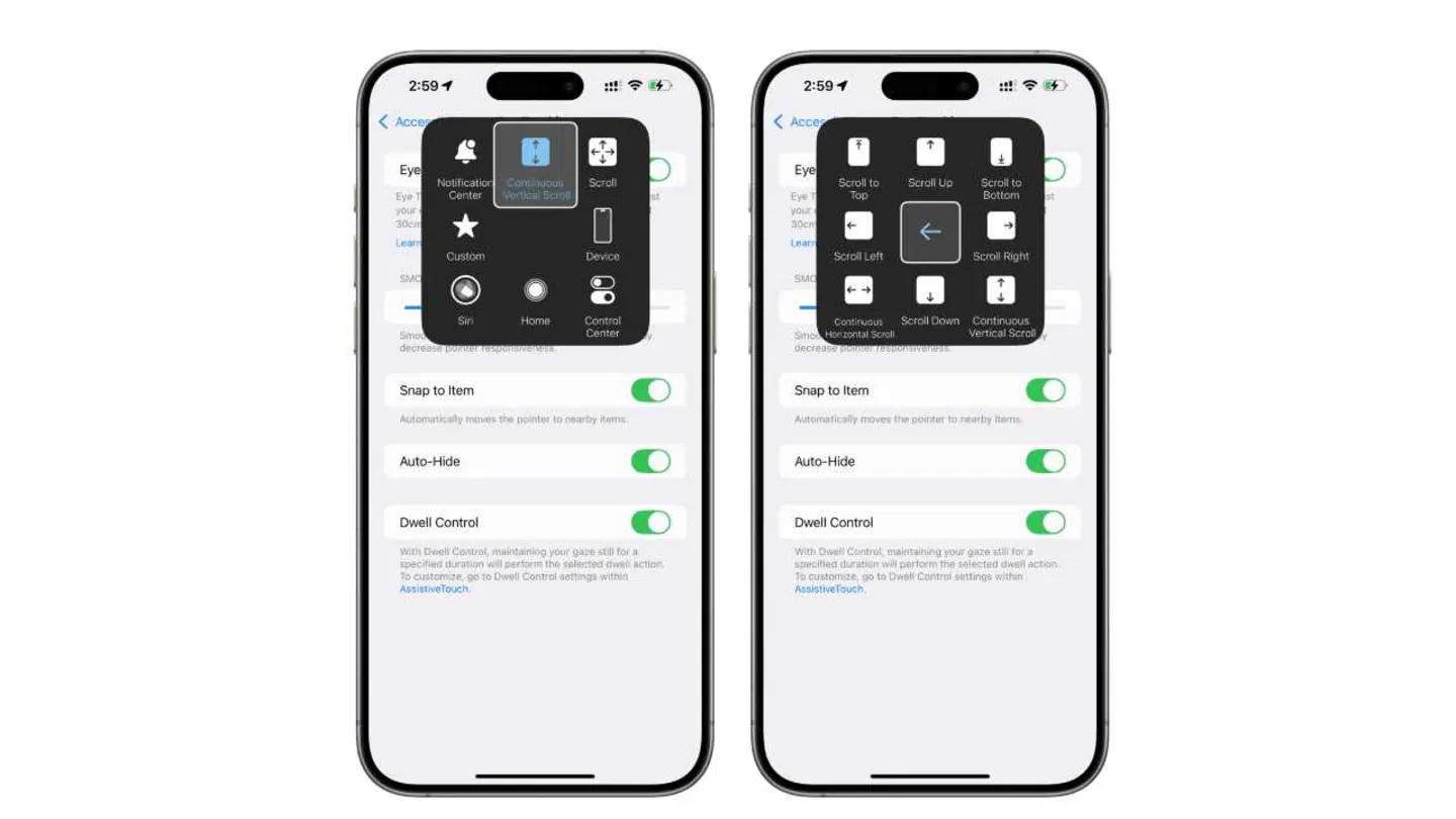 Contrôlez votre iPhone avec vos yeux grâce à la technologie Eye Tracking 4 Suivi oculaire iOS - Configuration