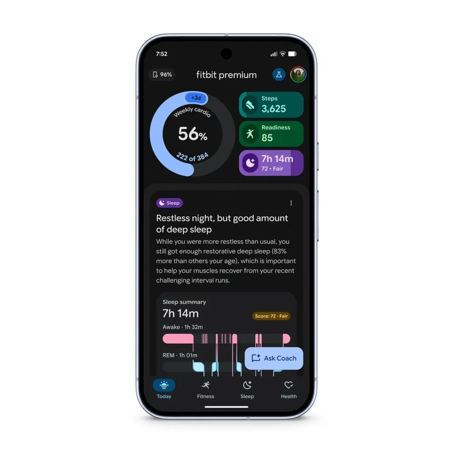 Le coach personnel intelligent de Fitbit arrive sur l'iPhone et s'étend à de nouveaux pays 3 L'entraîneur personnel et intelligent de Fitbit arrive sur iPhone et s'étend à de nouveaux pays