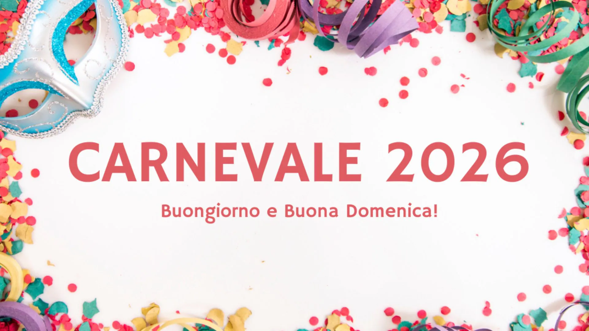 Jolie Dimanche de Carnaval 2026, images et gifs amusants de bon matin à envoyer le 15 février 4 Image