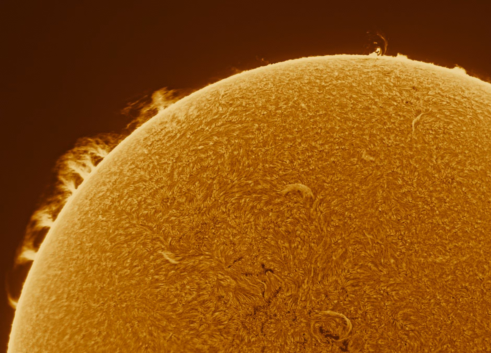 La puissance du soleil à travers les magnifiques clichés : "Une émotion sans fin" 3 Soleil. Crédit : Fabio Giordano