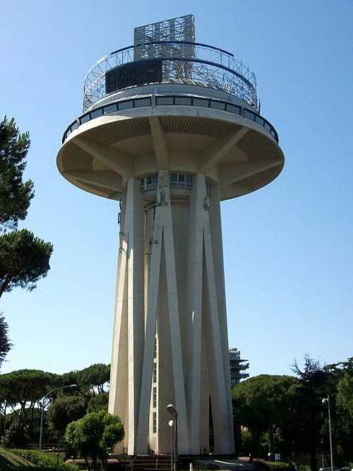 La torre piezometrica dell’Eur.
