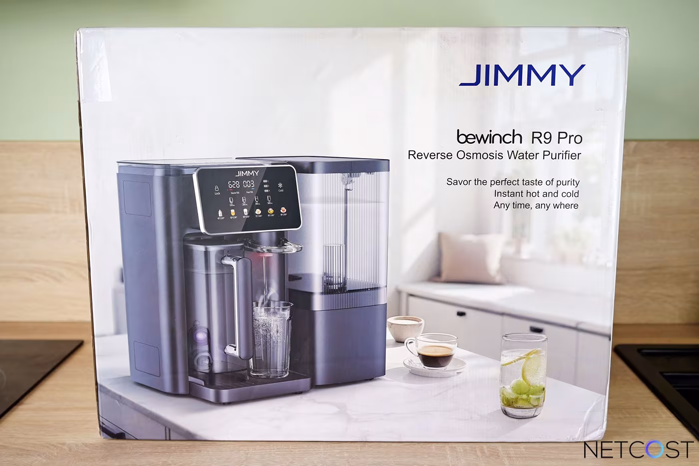 TEST JIMMY R9 Pro : Purificateur avec eau chaud et froide sans installation 2 Jimmy R9 Pro Test Review Purificateur Eau Netcost (1)
