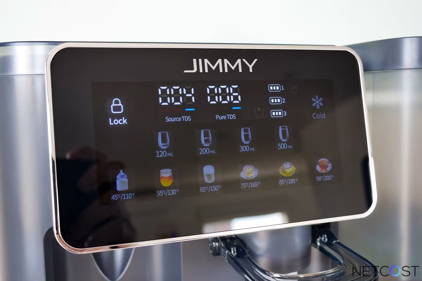 TEST JIMMY R9 Pro : Purificateur avec eau chaud et froide sans installation 15 Jimmy R9 Pro Test Review Purificateur Eau Netcost (16)
