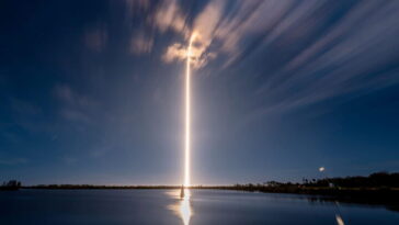 La réentrée de la fusée SpaceX a laissé une empreinte de pollution jamais observée