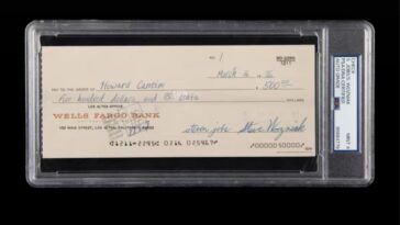Le premier chèque d'Apple vaut une fortune : la signature originale de Steve Jobs sur ce document exceptionnel 14 Le premier chèque d'Apple vaut une fortune : la signature originale de Steve Jobs sur ce document exceptionnel