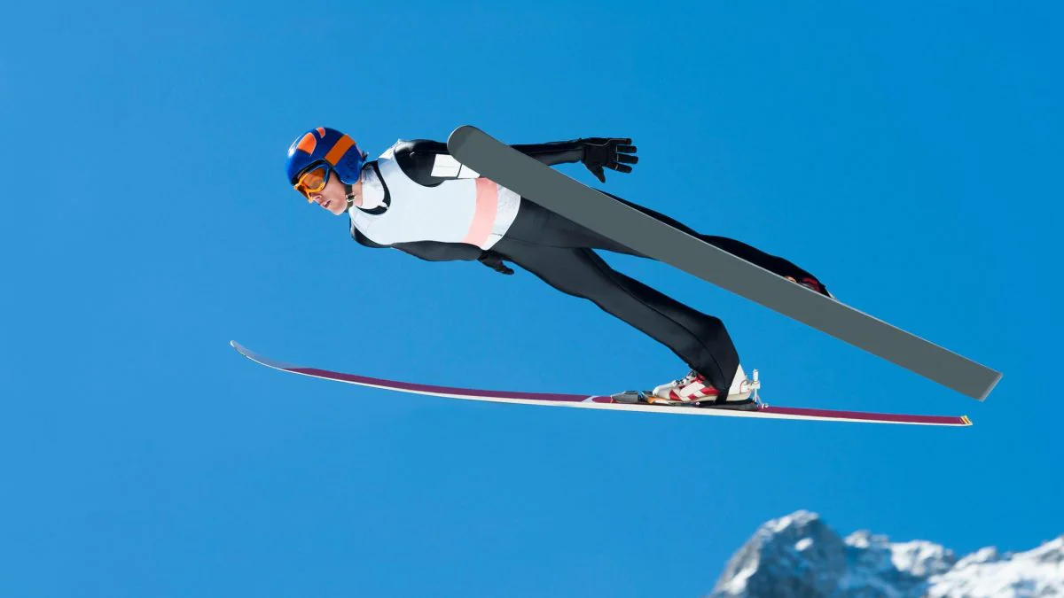 Ski de saut : l’affaire “penisgate” secoue le circuit et alerte l’antidopage 2 Un athlète engagé dans le saut à ski. Crédit : iStock