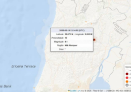 Séisme de magnitude 4,1 ressenti dans la région de Lisbonne