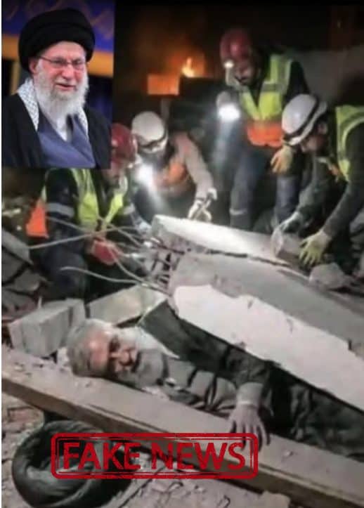 Les images que vous voyez de la guerre en Iran ne sont pas toutes authentiques : nous avons enquêté sur leur origine 3 X | Les images fausses sur le corps