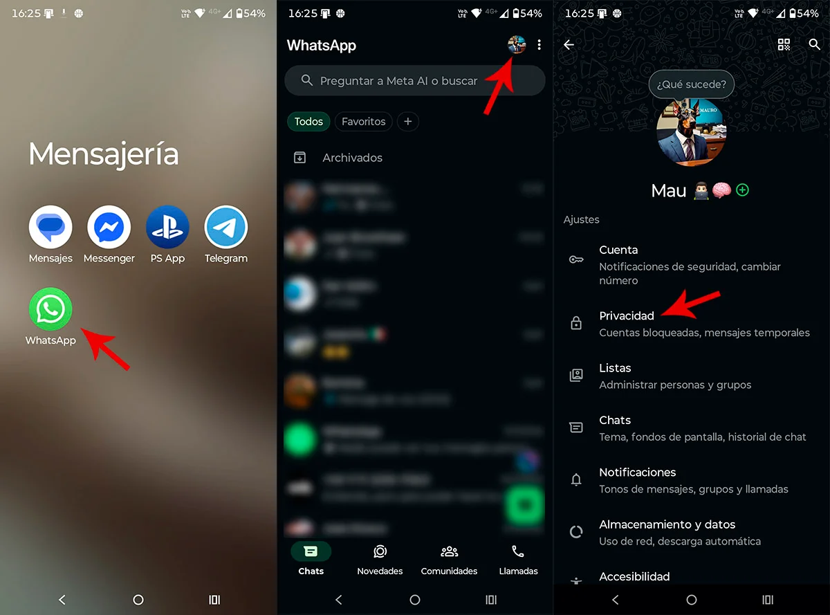 Comment activer les nouvelles options de sécurité de WhatsApp pour protéger votre compte 3 La fonction se trouve dans les réglages de confidentialité de WhatsApp