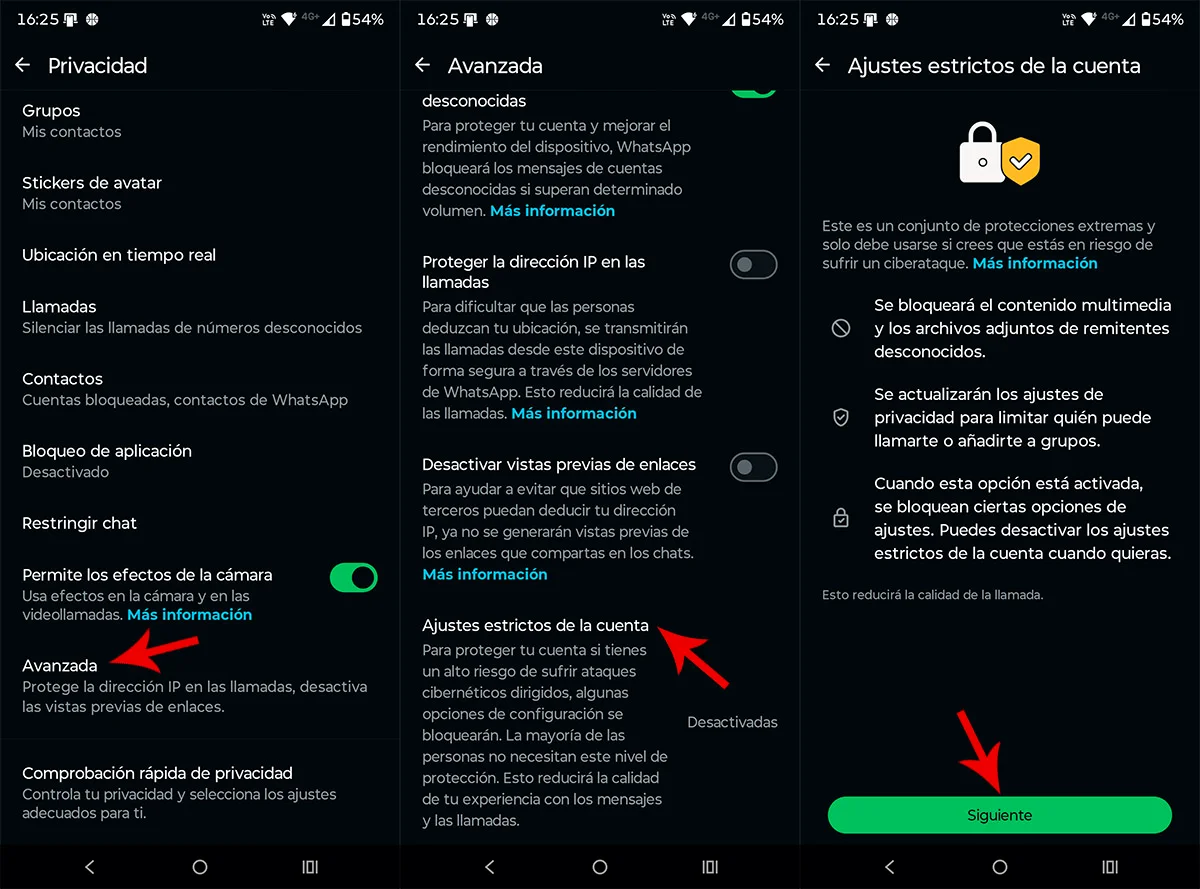Comment activer les nouvelles options de sécurité de WhatsApp pour protéger votre compte 4 WhatsApp active toutes les fonctions de sécurité quand cette option est activée
