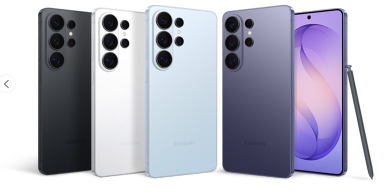 Samsung Galaxy S26 Ultra vs. Galaxy S25 Ultra : Comparatif, un bond en avant majeur ? 4 Le S26 Ultra est disponible en plusieurs couleurs. (Photo: Samsung)
