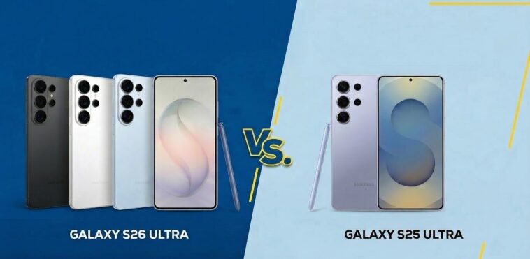 Samsung Galaxy S26 Ultra vs. Galaxy S25 Ultra : Comparatif, un bond en avant majeur ? 1 Samsung Galaxy S26 Ultra vs. Galaxy S25 Ultra: Ein großer Sprung nach vorn?