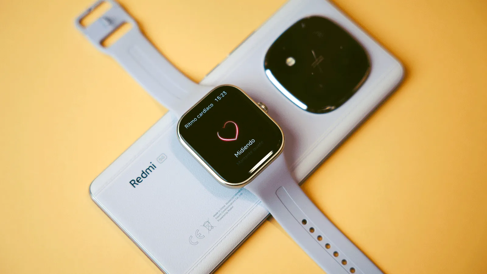 Vous vous entraînez mal : votre capteur de fréquence cardiaque vous indique si vous brûlez des graisses 3 Redmi Watch 5 mesurant la fréquence cardiaque