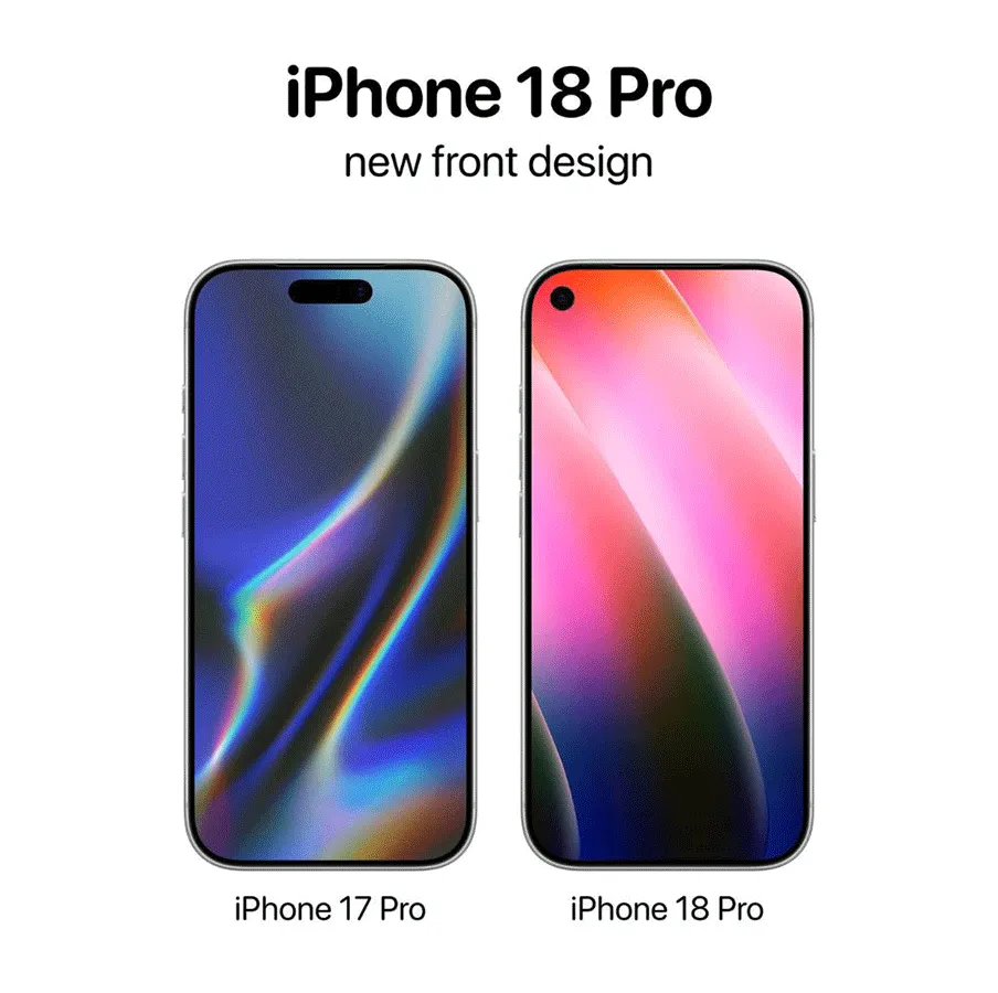 Les 5 caractéristiques presque confirmées de l'iPhone 18 Pro 4 Design frontal possible de l'iPhone 18 Pro
