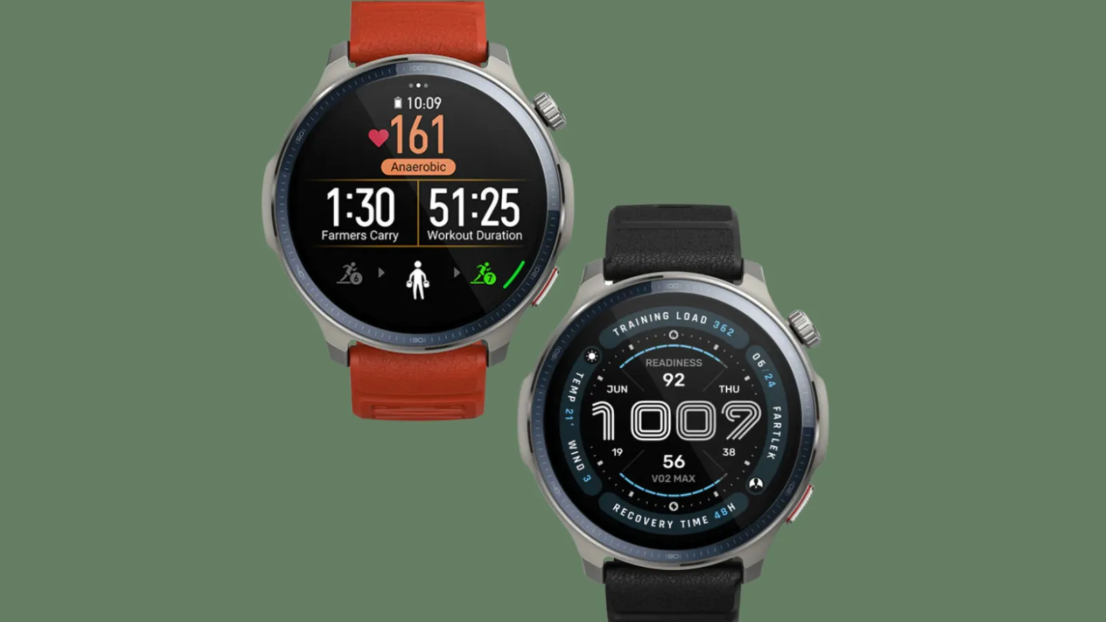 Amazfit Balance 2 avec deux couleurs