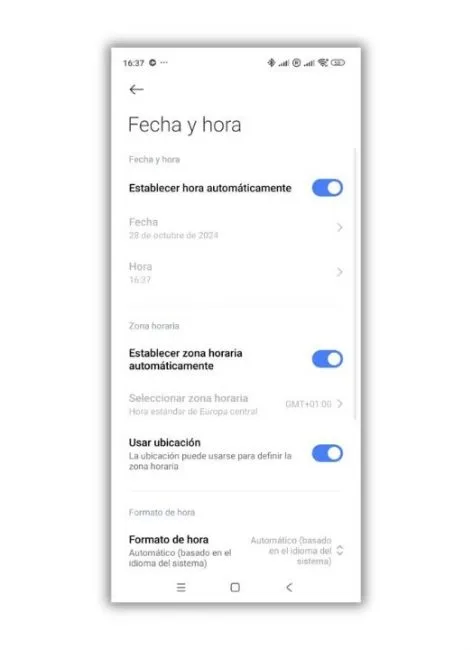 Changer l'heure de son téléphone sans perdre la tête 3 Régler heure automatiquement xiaomi