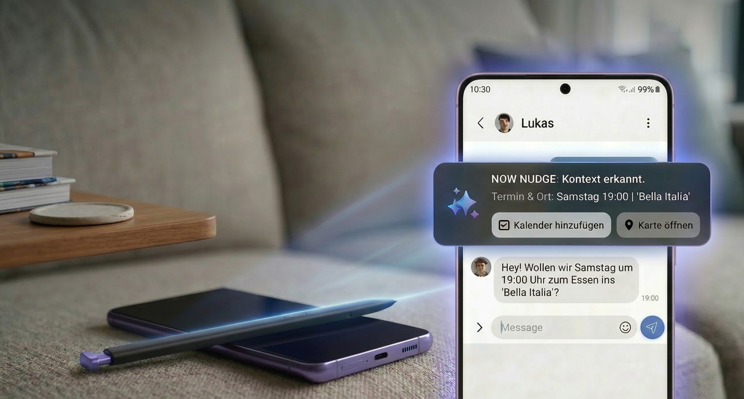 Now Nudge: So funktioniert die neue KI-Funktion auf deinem Samsung-Smartphone