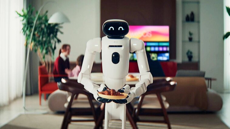 Découvrez LG CLOiD, le robot innovant pour vos tâches quotidiennes ! 1 Así es LG CLOiD, el nuevo robot diseñado para tareas diarias del fabricante coreano