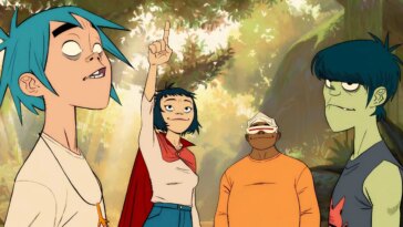 Dessin animé entièrement fait à la main, le court-métrage de Gorillaz va vous émerveiller 8 Dibujado íntegramente a mano, el corto de la banda Gorillaz es de lo mejor que vas a ver hoy