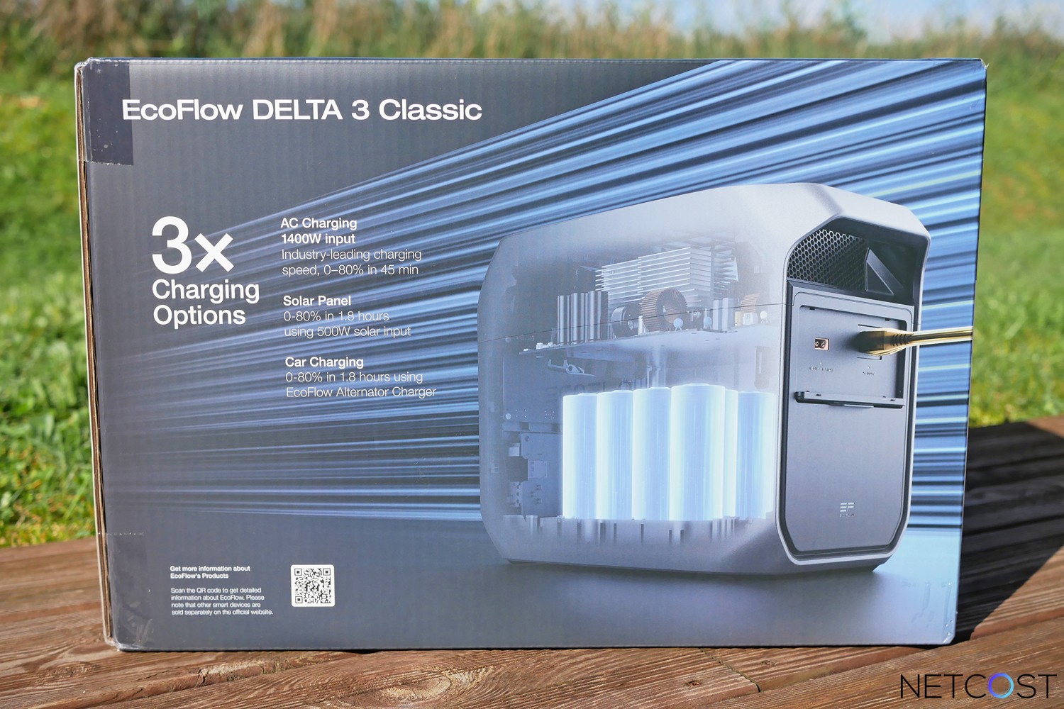 Test EcoFlow DELTA 3 Classic : 549 € pour une batterie 1 kW, le meilleur rapport qualité/prix de la gamme ? 3 Ecoflow Delta 3 Classic Test Review Batterie Netcost (1)
