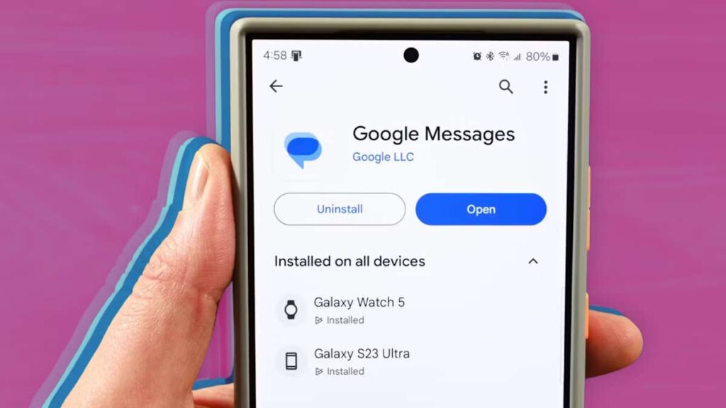 Google Messages reçoit enfin une mise à jour tant attendue 2 Google Messages localisation Android