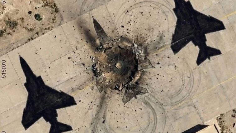 Israël tire un missile de millions sur un hélicoptère iranien... qui n'était qu'une peinture au sol 1 Israel lanzó un misil de millones de dólares contra un helicóptero iraní… que era solo pintura en el suelo