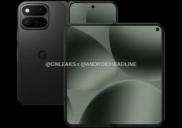 Design de la partie frontale et arrière du Google Pixel 11 Pro Fold selon Android Headlines