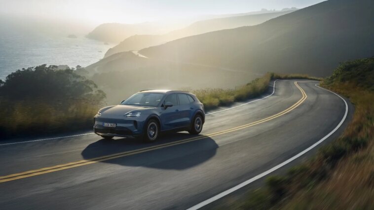 Le nouveau Porsche Cayenne S se recharge plus vite que certains smartphones et offre 650 km d'autonomie 1 Le nouveau Porsche Cayenne S Electric en une image promotionnelle