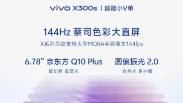 Le vivo X300 Ultra pourrait ne pas arriver seul : un vivo X300s confirmé en Chine 25 Image 'teaser' du vivo X300s dévoilant quelques détails matériels
