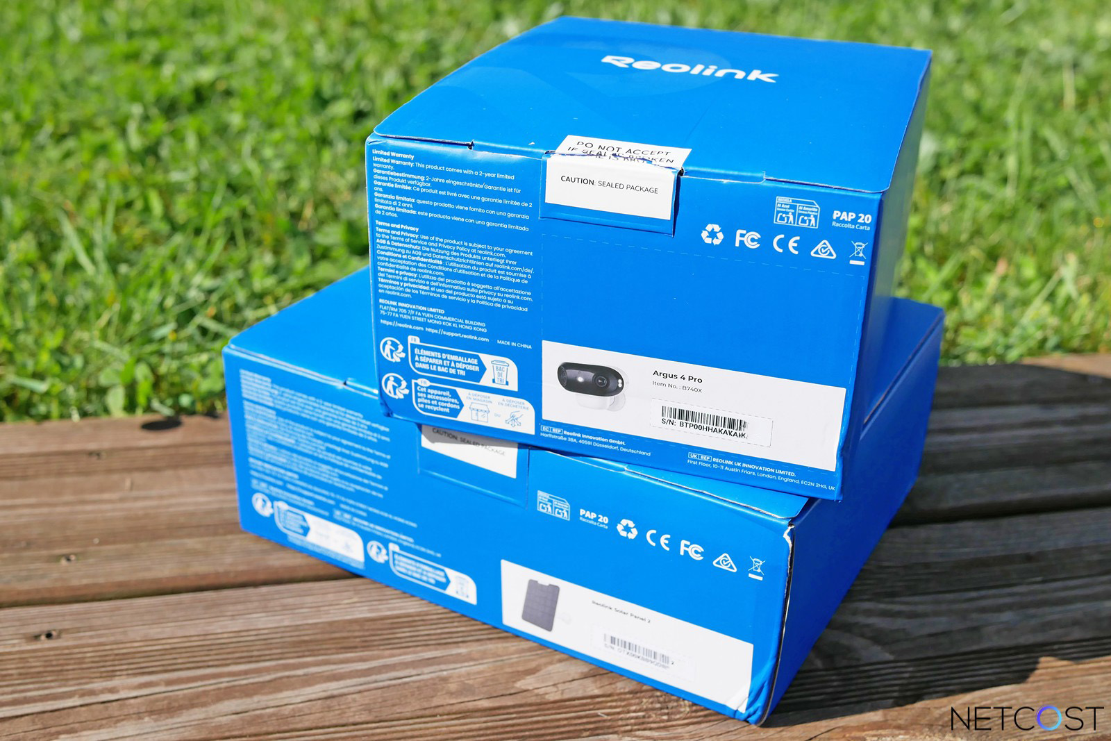 TEST Reolink Argus 4 Pro : 180° en 4K, plus aucun angle mort 2 Reolnk Argus 4 Pro Test Review Batterie Netcost (1)