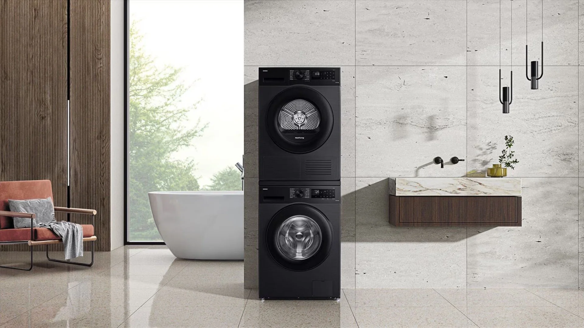 Samsung facilite la vie des papas avec des réductions incroyables pour la Fête des Pères 2 Lave-linge Samsung 9 kg avec technologie EcoBubble