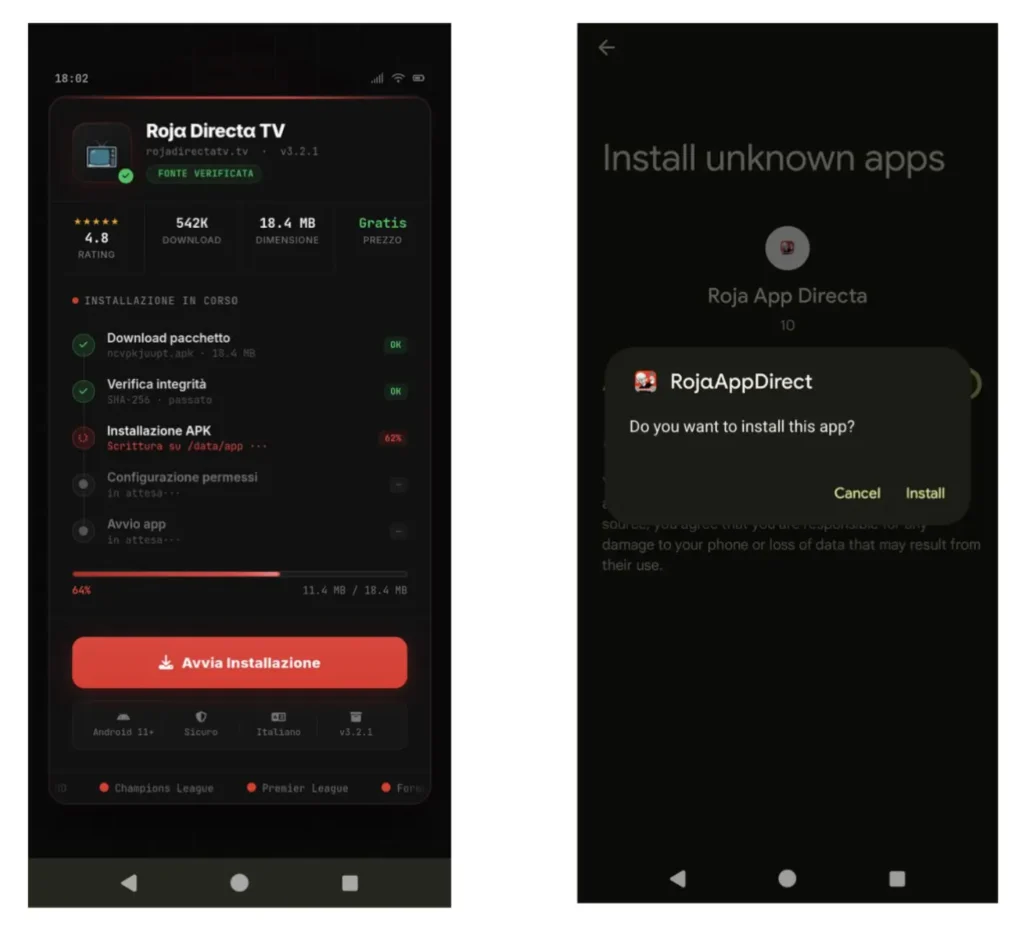 Un logiciel malveillant sur Android se cache derrière une application de IPTV et vole vos données personnelles 2 Malware Android IPTV notes