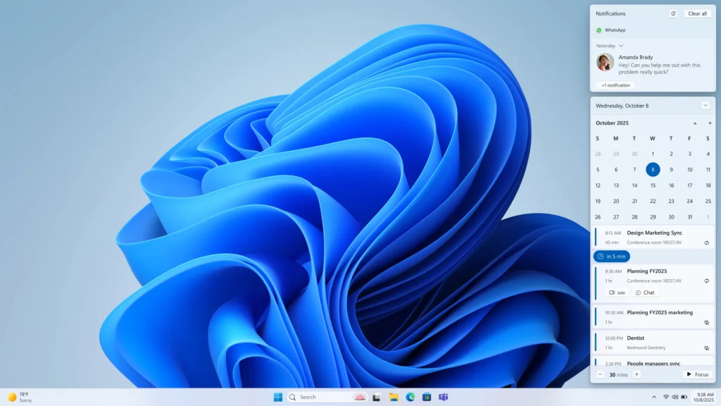 Windows 11 : Microsoft repousse une fonctionnalité tant attendue de la barre des tâches 2 Windows 11 Microsoft barre tâches
