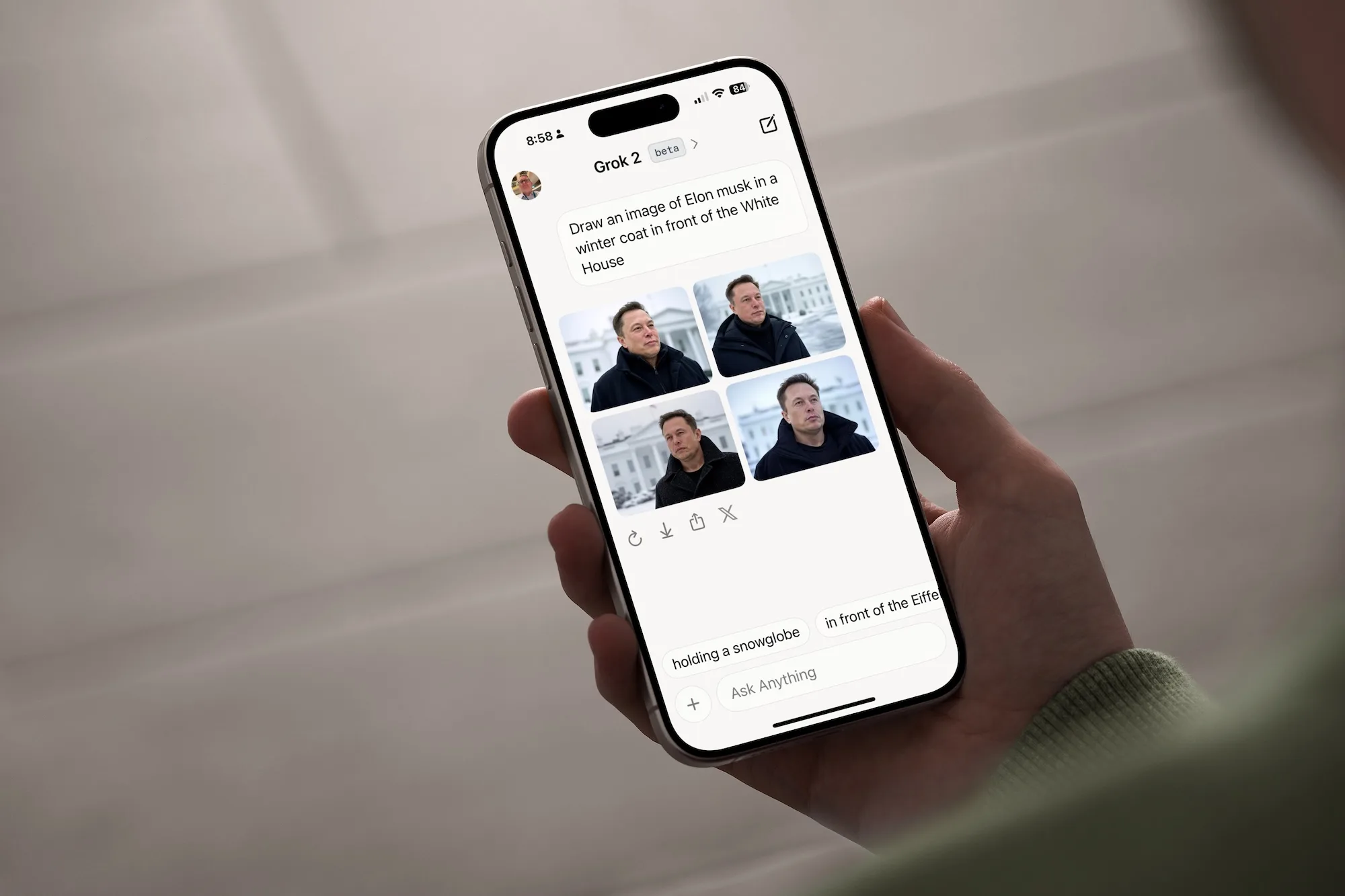 X permet enfin de bloquer Grok AI pour qu'il ne modifie pas vos photos, mais la solution reste insuffisante 3 Grok app on an iPhone.