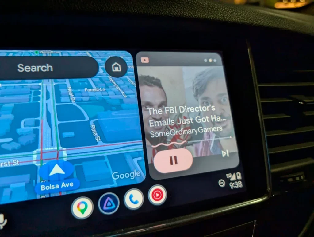 YouTube débarque sur Android Auto, mais pas comme vous l'imaginiez 3 Android Auto YouTube Google vidéo