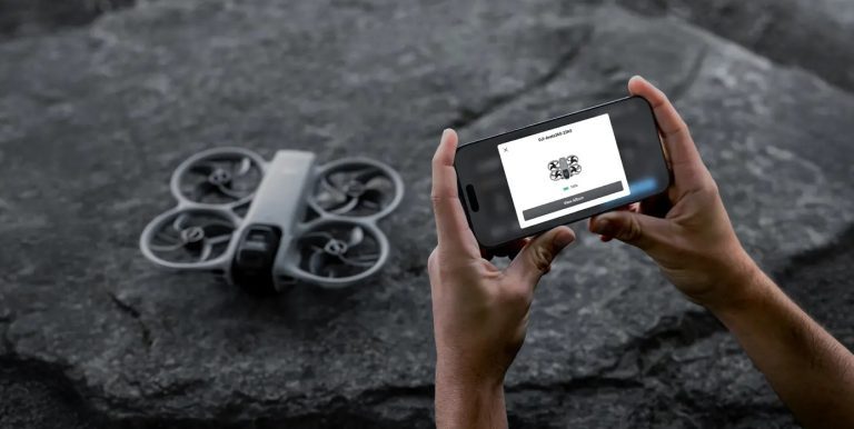 DJI Avata 360 : Drone créative pour des prises de vue époustouflantes 2 Vous pouvez éditer des vidéos directement sur votre smartphone. (Photo : DJI)