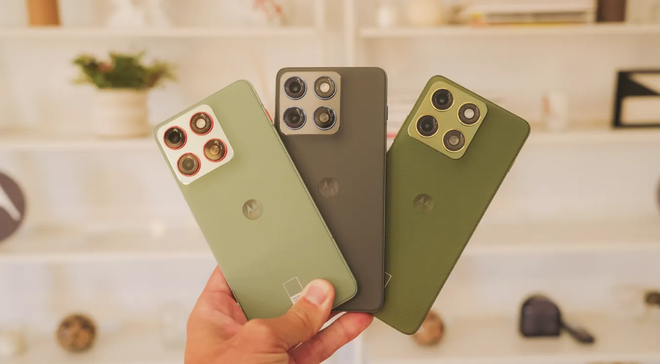 L'expérience Android en dehors des sentiers battus atteint un autre niveau 3 Couleurs du Motorola Edge 70