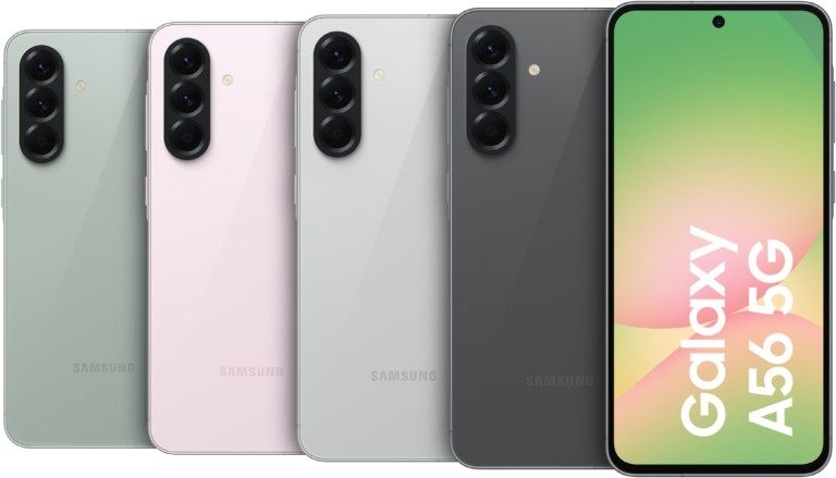 Le Samsung Galaxy A56 reste une bonne recommandation. (Photo : Samsung)